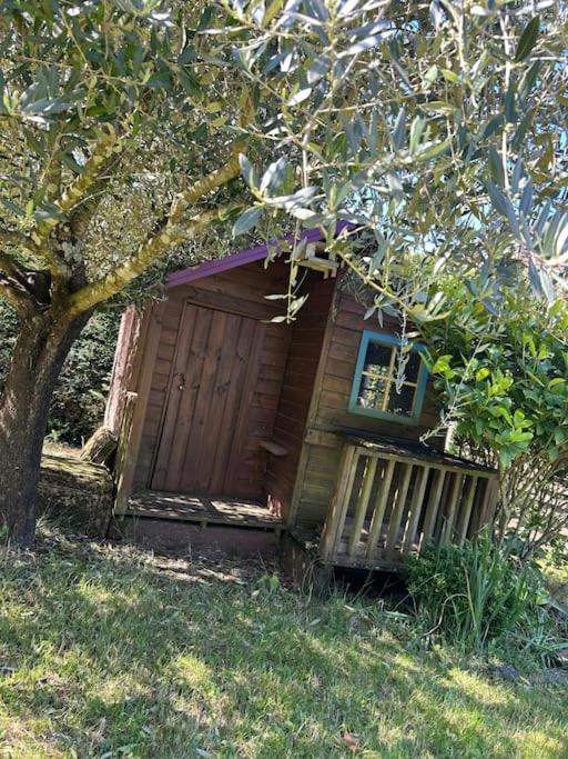 Vila Un Havre De Paix Au Perigord Anlhiac Exteriér fotografie
